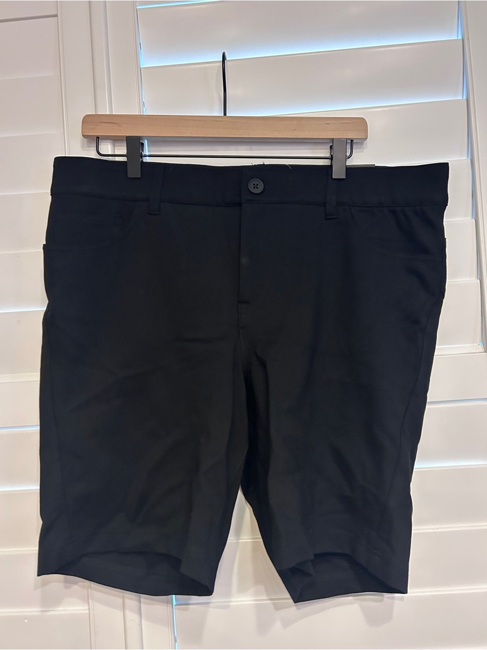torrid Black Flat Front Women's Shorts